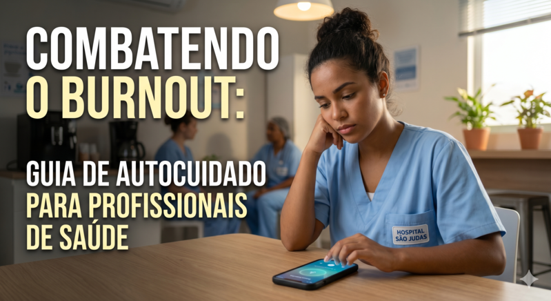 Combatendo o Burnout: Guia de Autocuidado para Profissionais de Saude