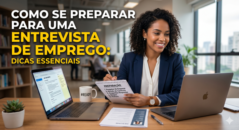 Como se Preparar para uma Entrevista de Emprego: Dicas Essenciais